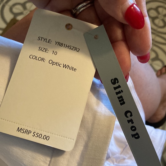 Zac & Rachel capri pants. Size 10 - Picture 7 of 8